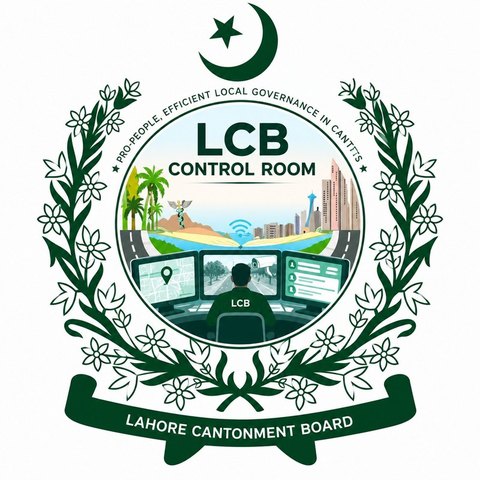 Lahore Cantonment Board Control Room emblem
